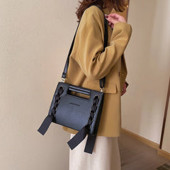Women Shoulder Bags Bag Women Portable Messenger Bag Creative Silk Scarf Handbag