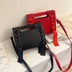 Women Shoulder Bags Bag Women Portable Messenger Bag Creative Silk Scarf Handbag