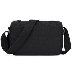 Waterproof Nylon Beach Tote Small Handbag Zipper Purse Crossbody Bag