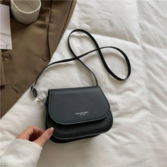 Women Letter Handbag Ladies PU Leather Shoulder Bag