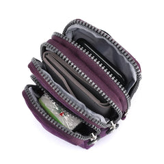 Women Small Shoulder Bag for Phone Wallet Case Arm Pocket Pouch