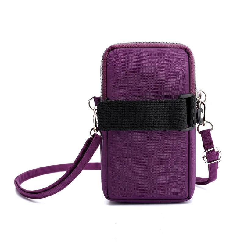 Women Small Shoulder Bag for Phone Wallet Case Arm Pocket Pouch