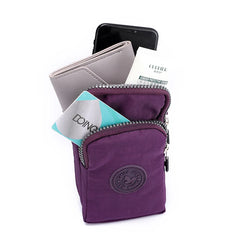 Women Small Shoulder Bag for Phone Wallet Case Arm Pocket Pouch