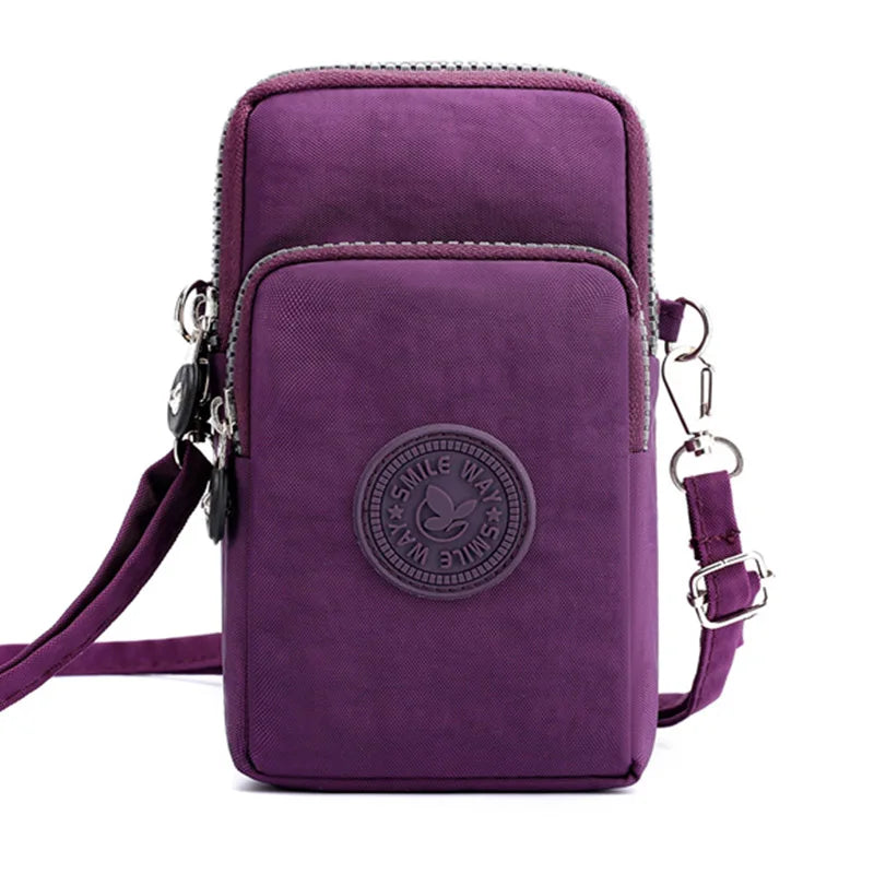 Women Small Shoulder Bag for Phone Wallet Case Arm Pocket Pouch