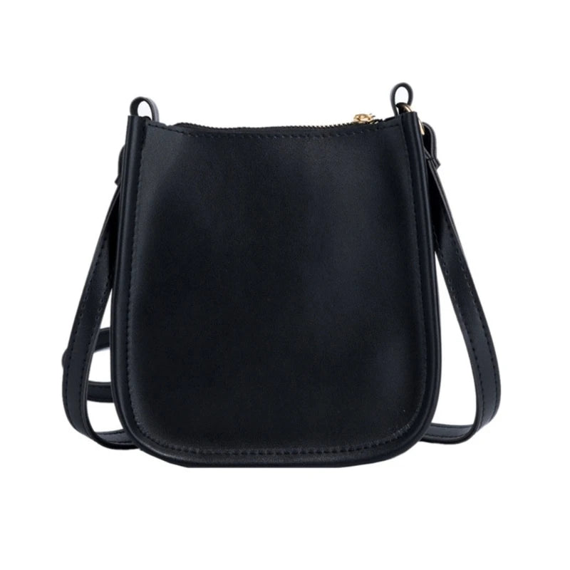 Women Small Crossbody Bag PU Leather Shoulder Messenger Clutch