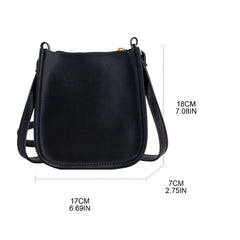 Women Small Crossbody Bag PU Leather Shoulder Messenger Clutch