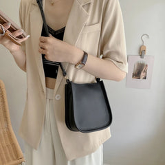 Women Small Crossbody Bag PU Leather Shoulder Messenger Clutch