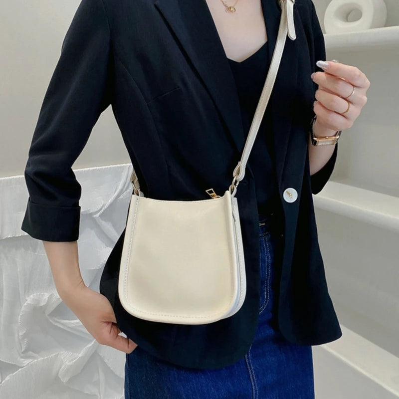 Women Small Crossbody Bag PU Leather Shoulder Messenger Clutch