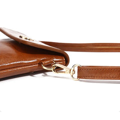 Women Small Shoulder Bag PU Leather Crossbody Messenger Mini Purse Wallet Pouch