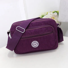 Waterproof Nylon Shoulder Bag Women Crossbody Bag