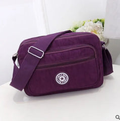 Waterproof Nylon Shoulder Bag Women Crossbody Bag