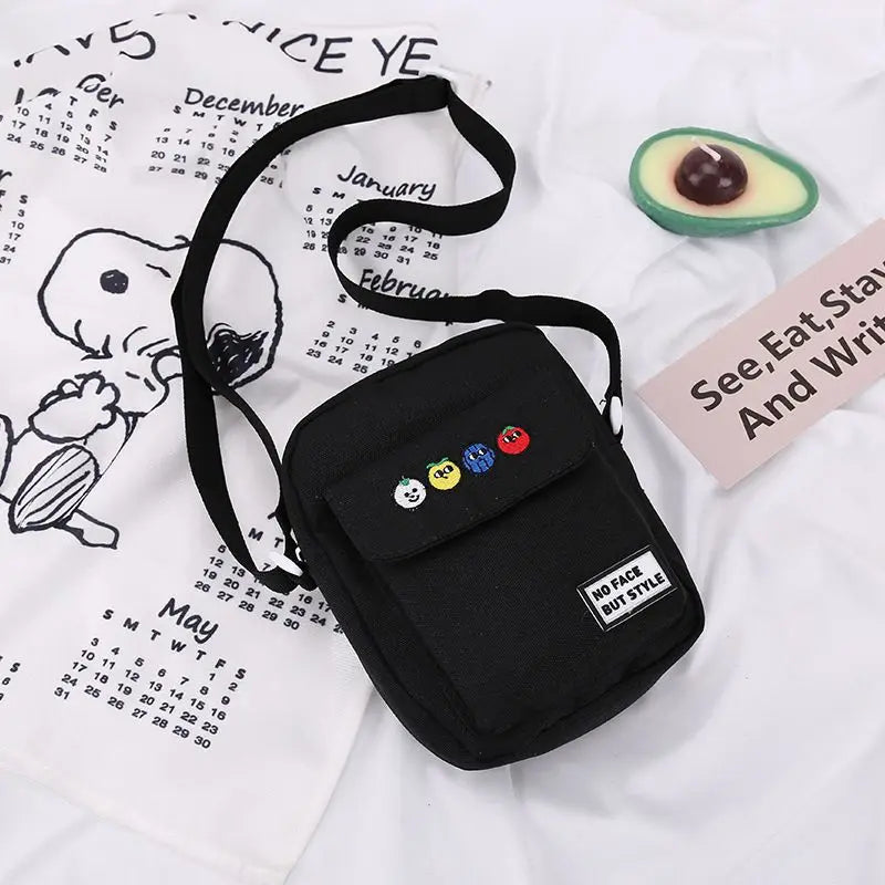 Waterproof Nylon Shoulder Bag Crossbody Bag Female Travel Bag