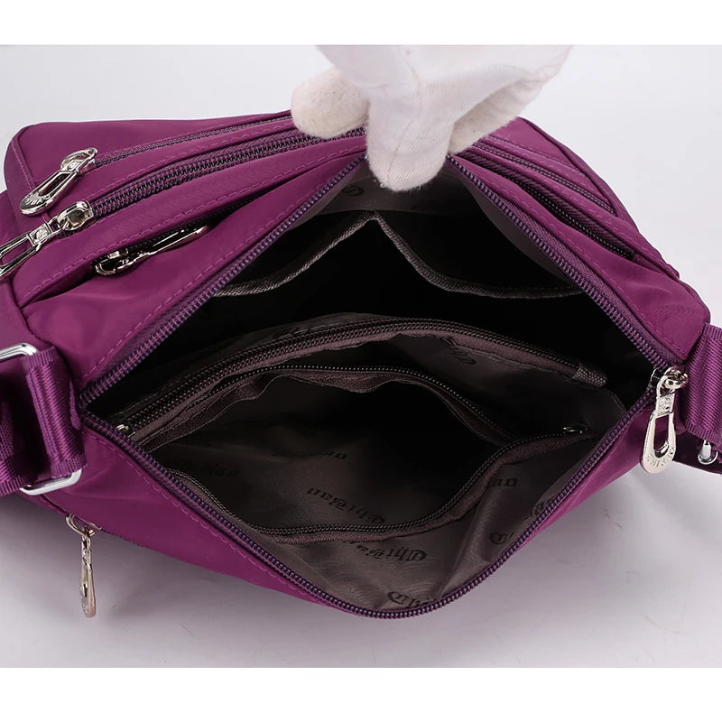 Waterproof Nylon Shoulder Bag High Bolsa Tote Ladies Crossbody Bag
