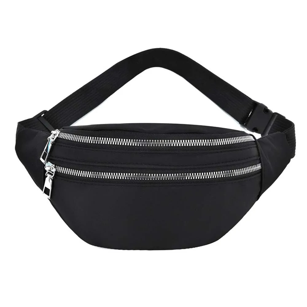 Women Waist Pack Cross Body Chest Bag Unisex Hip Bum Bag Travel Belt Bag