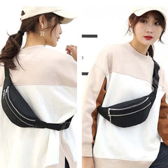 Women Waist Pack Cross Body Chest Bag Unisex Hip Bum Bag Travel Belt Bag