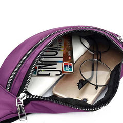 Women Waist Pack Cross Body Chest Bag Unisex Hip Bum Bag Travel Belt Bag