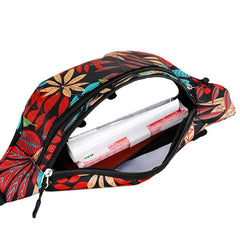 Women Waist Pack Crossbody Chest Bag Travel Belt Bag Sport Purse Pocket Phone Po