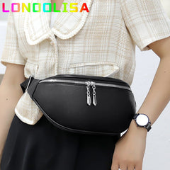 Women Waist Pack Fanny Pack Crossbody Chest Bag Hip Bum Pouch Travel Belt Sac