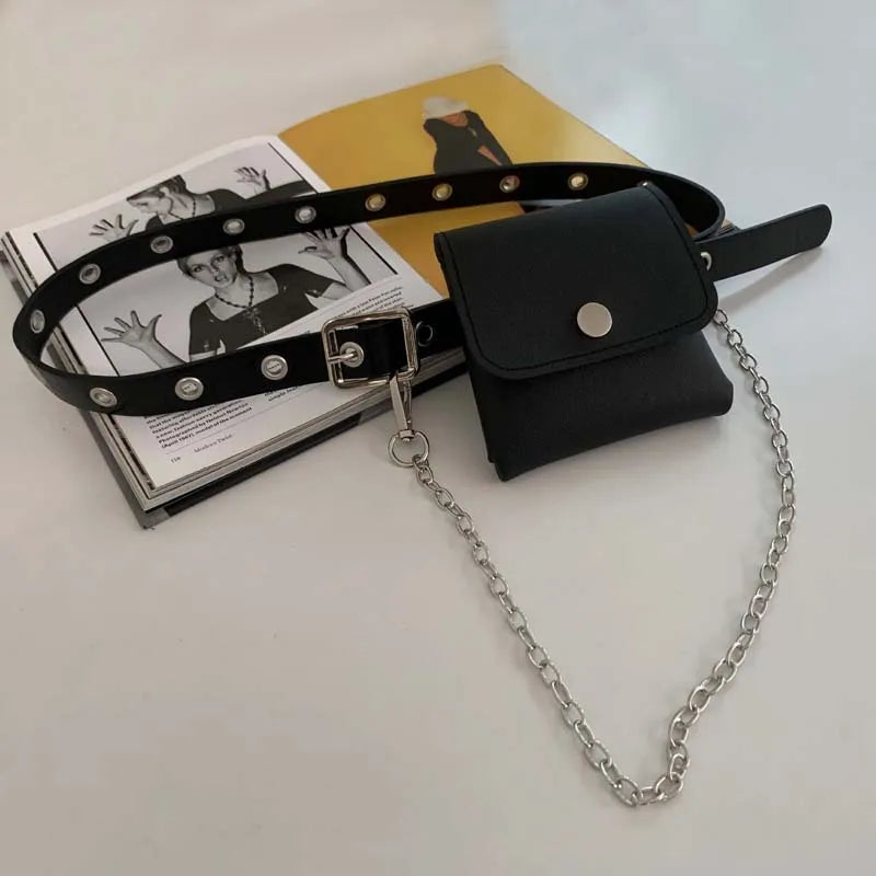 PU Fanny Pack Women's Gift Belt Bag Female Purse