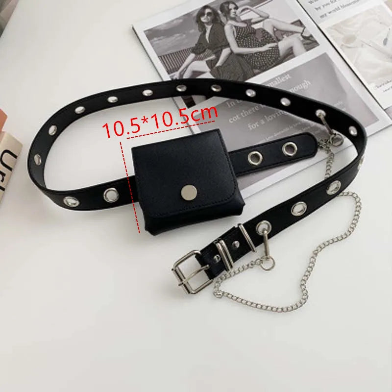 PU Fanny Pack Women's Gift Belt Bag Female Purse