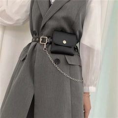 PU Fanny Pack Women's Gift Belt Bag Female Purse