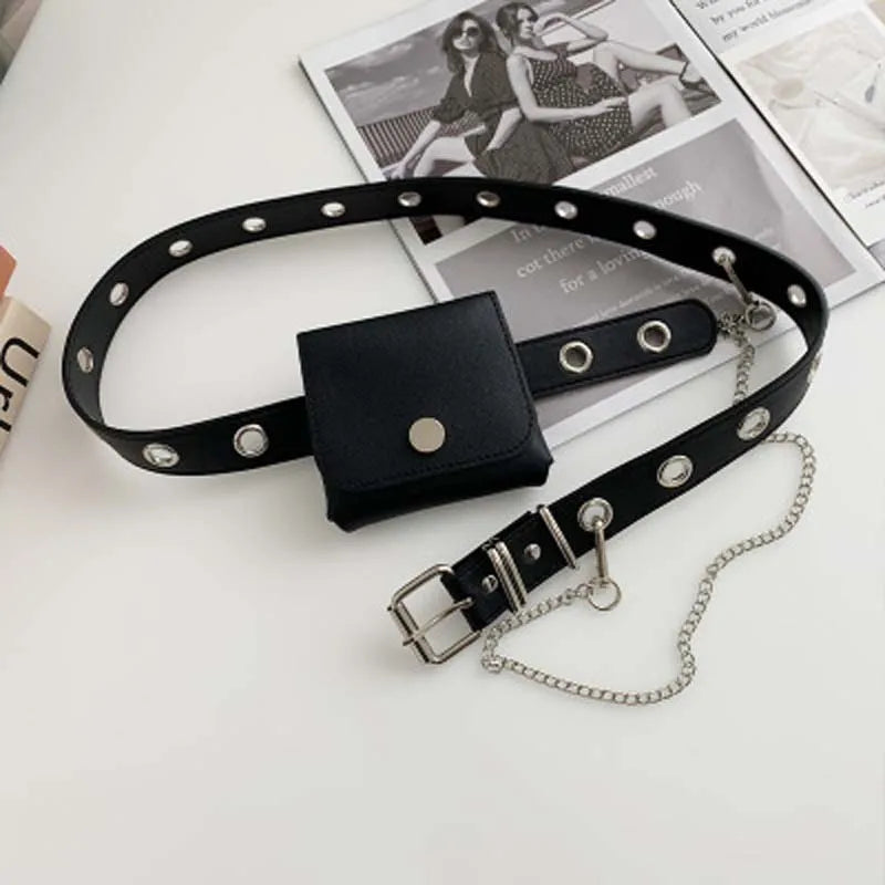 PU Fanny Pack Women's Gift Belt Bag Female Purse