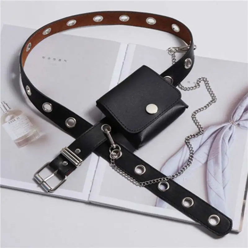 PU Fanny Pack Women's Gift Belt Bag Female Purse