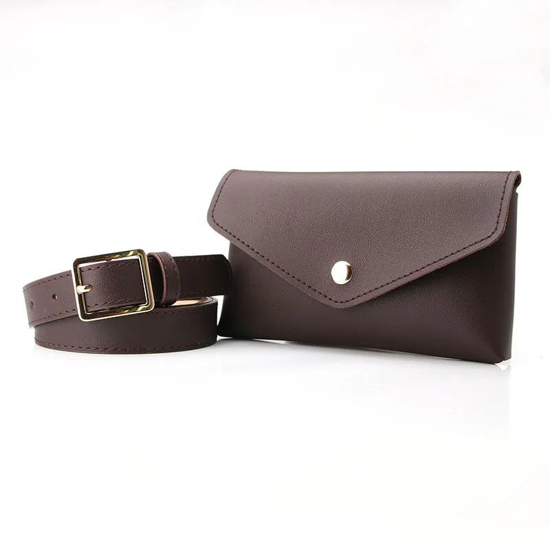 Women Waist Pack Fanny Pack for Lady Casual Phone Pocket Belt Bag