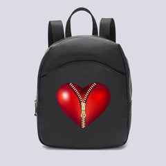 Waterproof Small Backpack Love Series Shoulder Bags for Girl