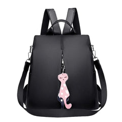 Women Wild Oxford Cloth Mother Student Bag Small Backpack Shoulder Bag