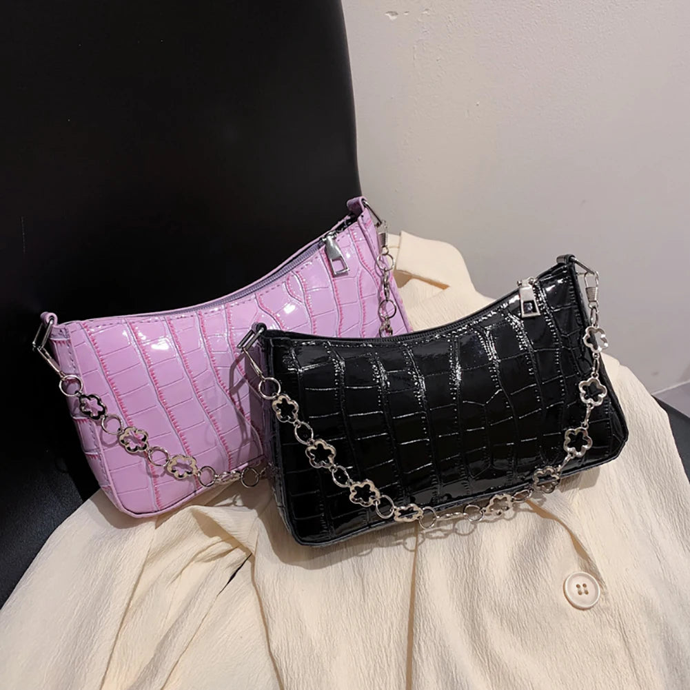 Women Zipper Shoulder Bags Casual Messenger Bag for Ladies