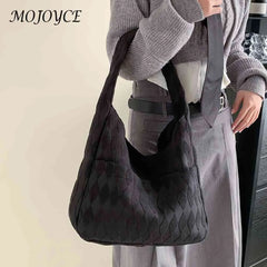 Women Casual Clutch Hasp Bag Soft Large Capacity for Travel