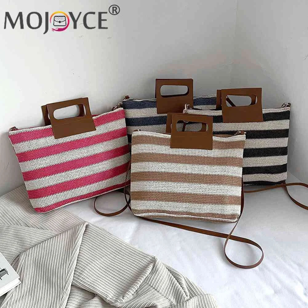 Women Clutch Large Capacity Knit Crossbody Bag with Zipper Soft