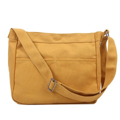 Japanese Women's Shoulder Bag - Canvas Crossbody School Bag
