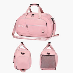 Women Fitness Gym Bag Female Outdoor Travel Shoulder Yoga Bag Training Luggage