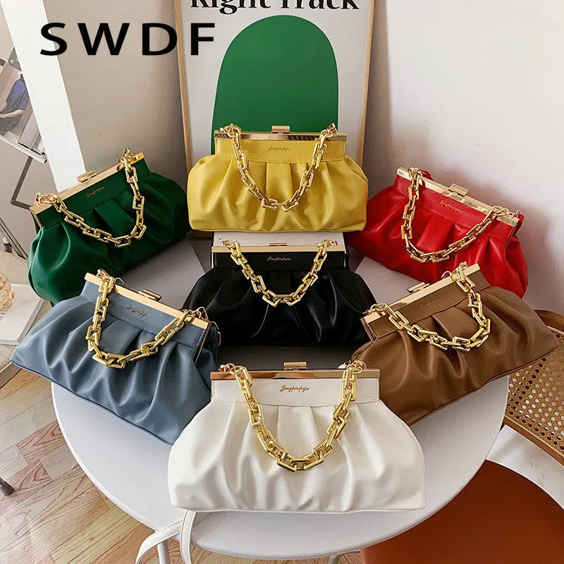 Green Crossbody Bag Women Handbag Lady Shoulder Evening Clutch