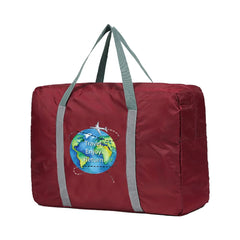 Women Foldable Gym Bag Travel Print Lady Training Handbag Yoga Sport Portable