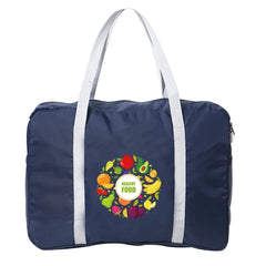 Food Print Gym Bag Large Capacity Shoulder Yoga Sport Tote Crossbody Handbag