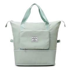 Foldable Gym Bag Large Capacity Shoulder Handbag