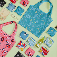 Women Foldable Shopping Bag Eco Grocery Tote Large Capacity Handbag