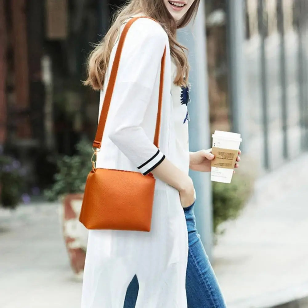 Women 4 Piece Handbag Set Shoulder Tote Crossbody Wallet Casual Female Bags