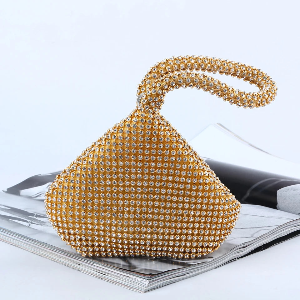 Shining Rhinestone Evening Bag for Women