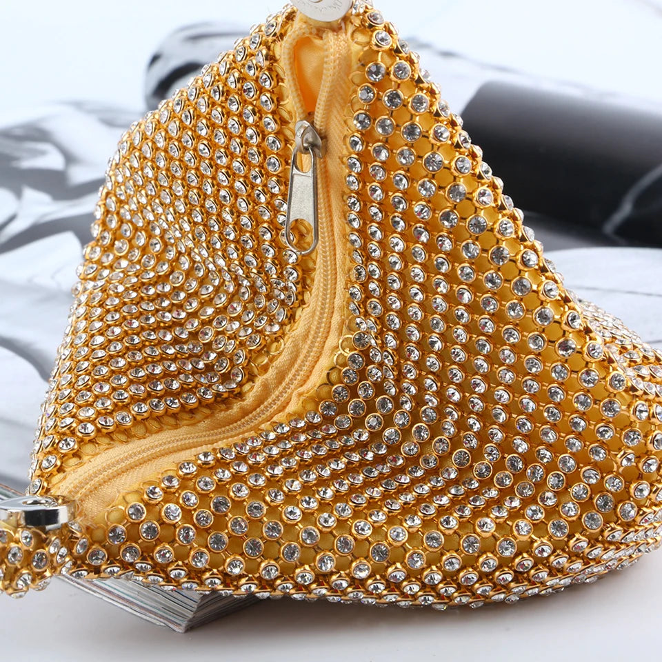 Shining Rhinestone Evening Bag for Women
