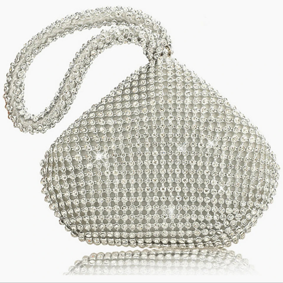 Shining Rhinestone Evening Bag for Women