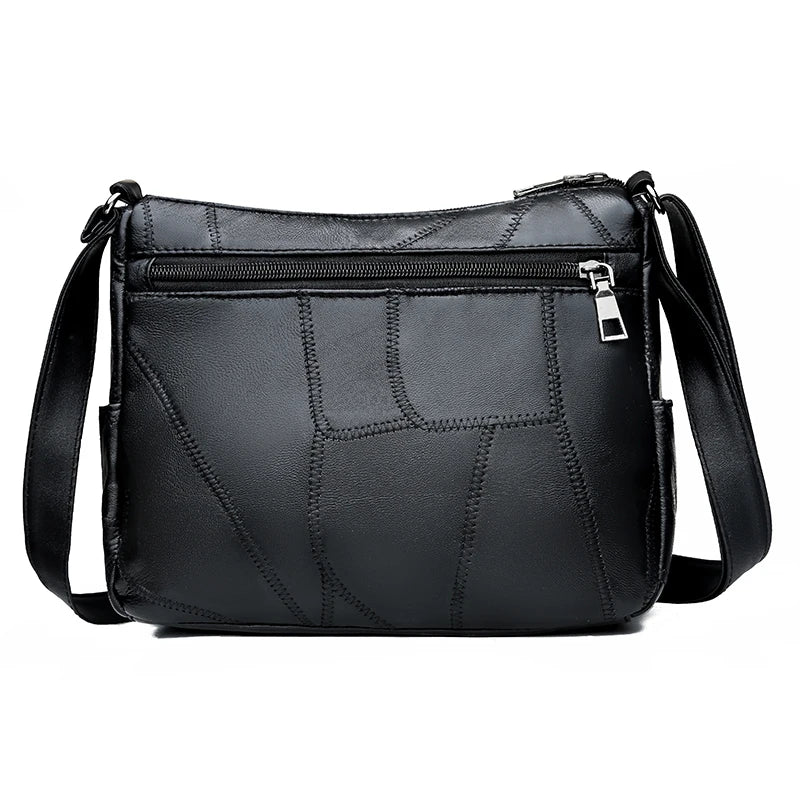 Women Leather Bags Flower Shoulder Bags For Ladies Crossbody Bags