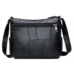 Women Leather Bags Flower Shoulder Bags For Ladies Crossbody Bags