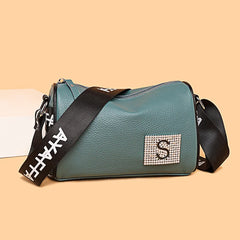 Women Leather Handbag Ladies Shoulder Bags Casual Letters Female Messenger Bag