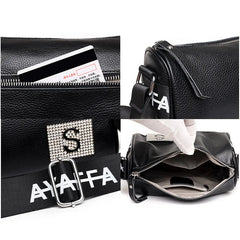 Women Leather Handbag Ladies Shoulder Bags Casual Letters Female Messenger Bag
