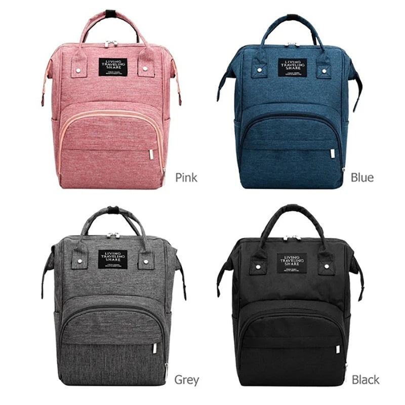 Women Backpack Rucksack Satchel Shoulder School Bag Nylon