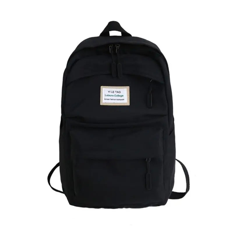 Women Girl Canvas Backpack Large Capacity Bookbag Laptop Daypack
